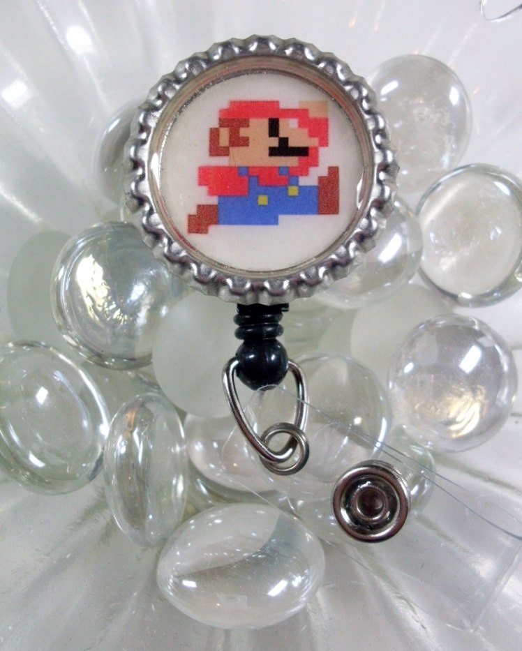 8-Bit Super Mario Black Badge Reel