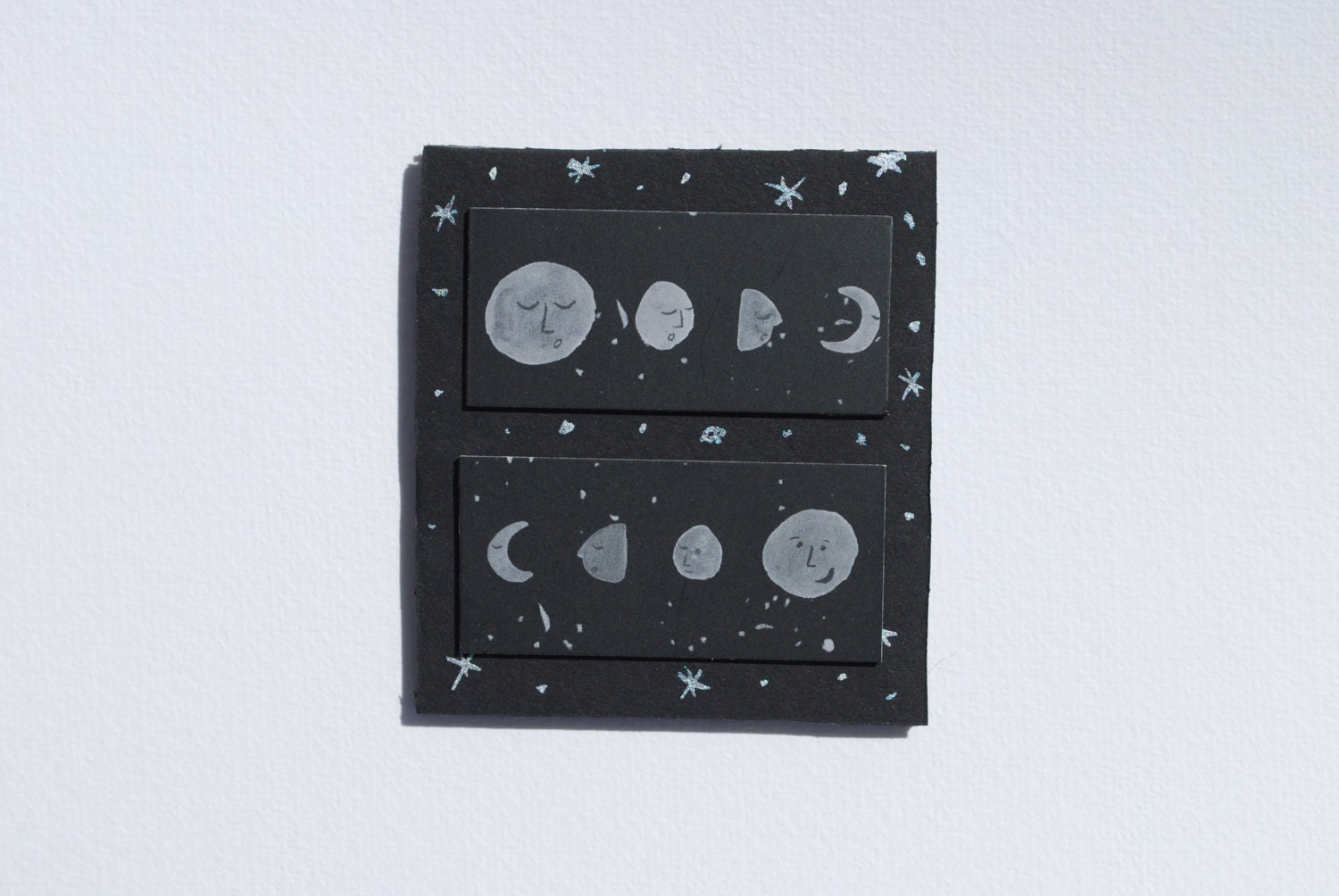 The Faces of the Moon Magnets