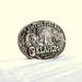 Lawton Fort Sill Belt Buckle - Oklahoma 1975 - Award Design Metals INC