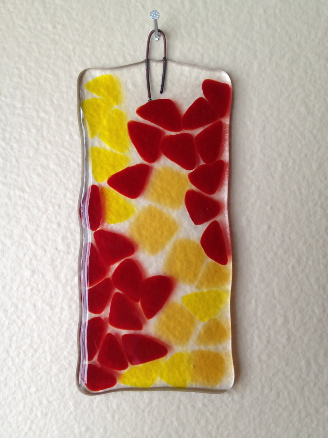 Fused Glass Suncatcher