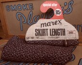 Vintage 1960's Marex Skirt Length  'make your own skirt' kit with Zip