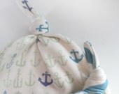 Baby Hats, 0-3M, The Huck Collection, Little Hip Squeaks Organic Knotted Beanies, Ready to Ship