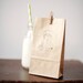 Raccoon Hand Stamped Kraft Lolly Bag Pk 10