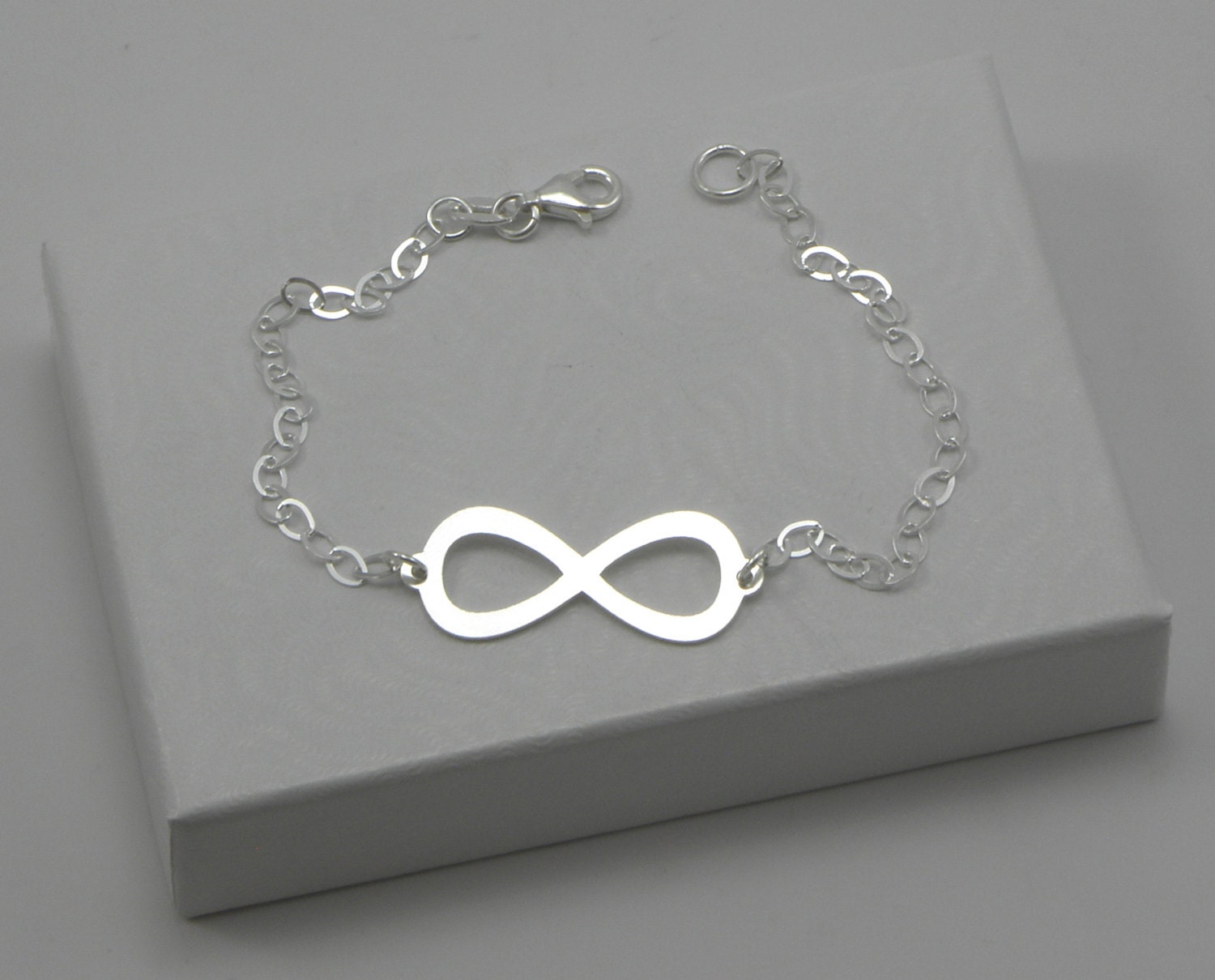 Infinity Bracelet - Sterling Silver