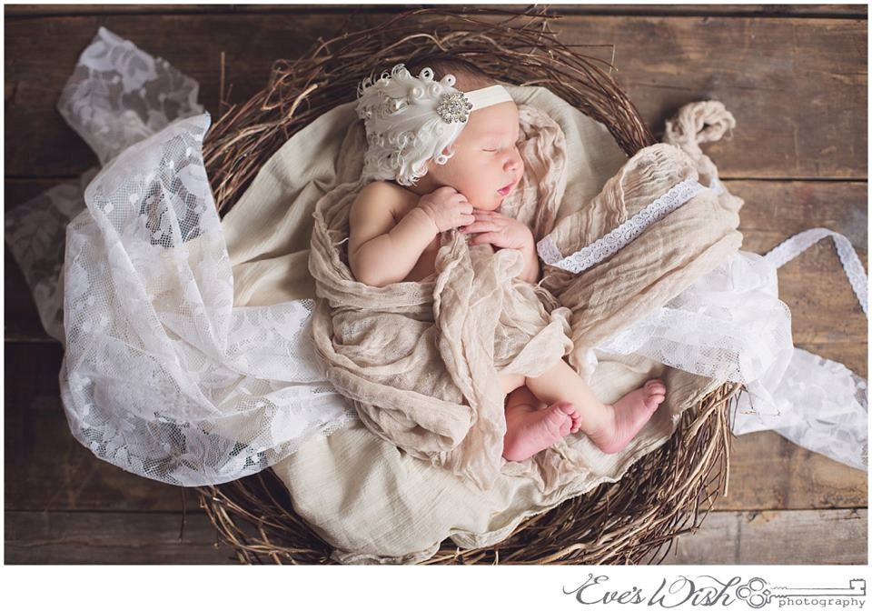 Ivory Nagorie Feather Headband, baby headbands, newborn headbands, adult headbands, photography prop