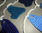 Tea Cup Crocheted Bunting/Garland