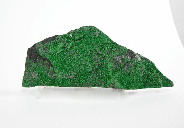 Green Druzy Crystals Uvarovite Garnet Crystals Mineral Specimen Cutting Rough