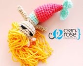 SALE - Beautiful Mermaid - Crochet Amigurumi Doll
