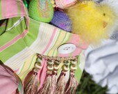 Spring SALE- The Reversible Mini 'Layla' Bag- Yellow and Pink- Regularly 32