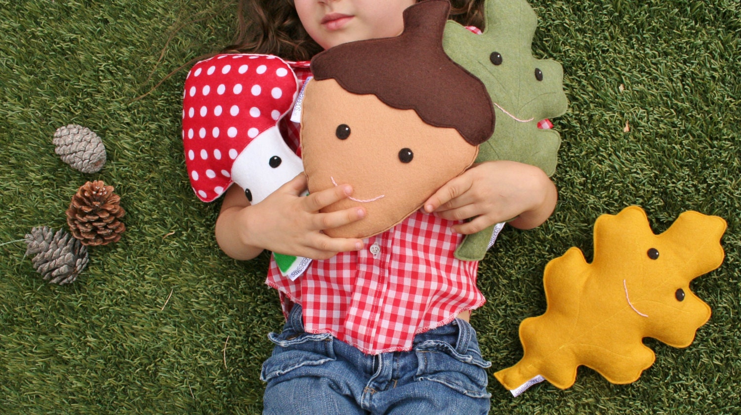Forest Friends Special- Three Woodland Pillows- Group Discount