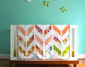 herringbone quilt in your colors