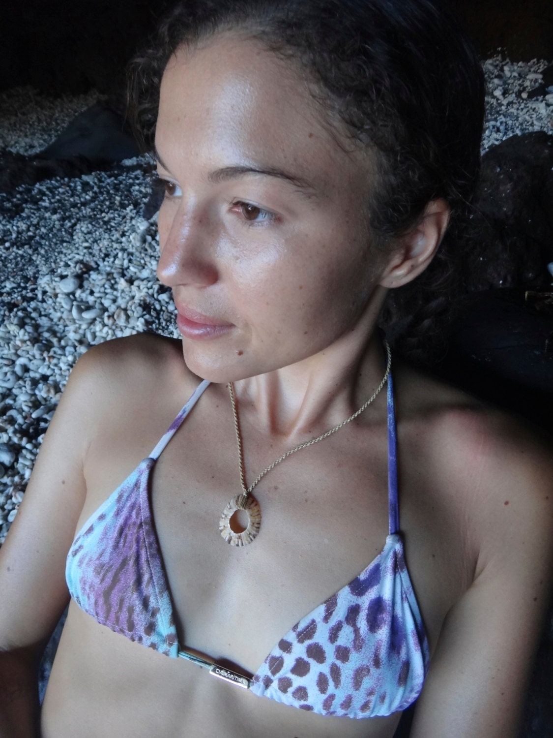 Polynesian Braided Australian Shell & Hawaiian Puka Shell Necklace