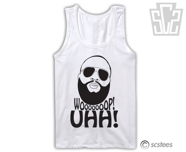 Rick Ross Woop Uhh Men's Tank Top - Ricky Rozay Shirt 009