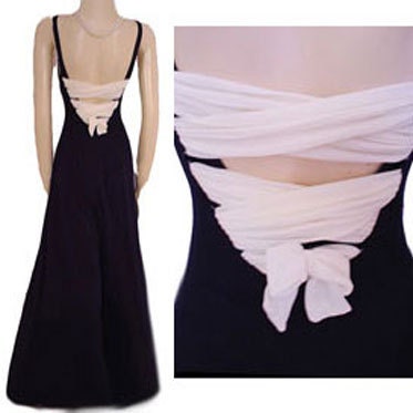 Vintage Sessa Laced Up Back Look Palazzo Pants Jumpsuit designer swimwear lounger lounging dress 70s dress pool party cruise dress navy dre