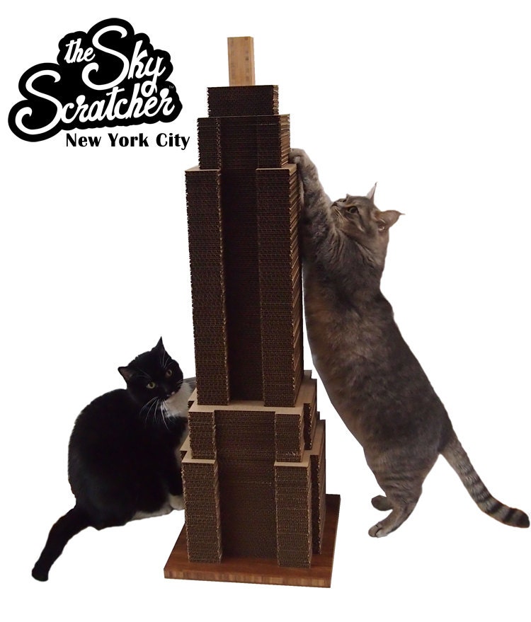 The Sky Scratcher: New York City - A Renewable & Eco-Friendly Cat Scratching Post
