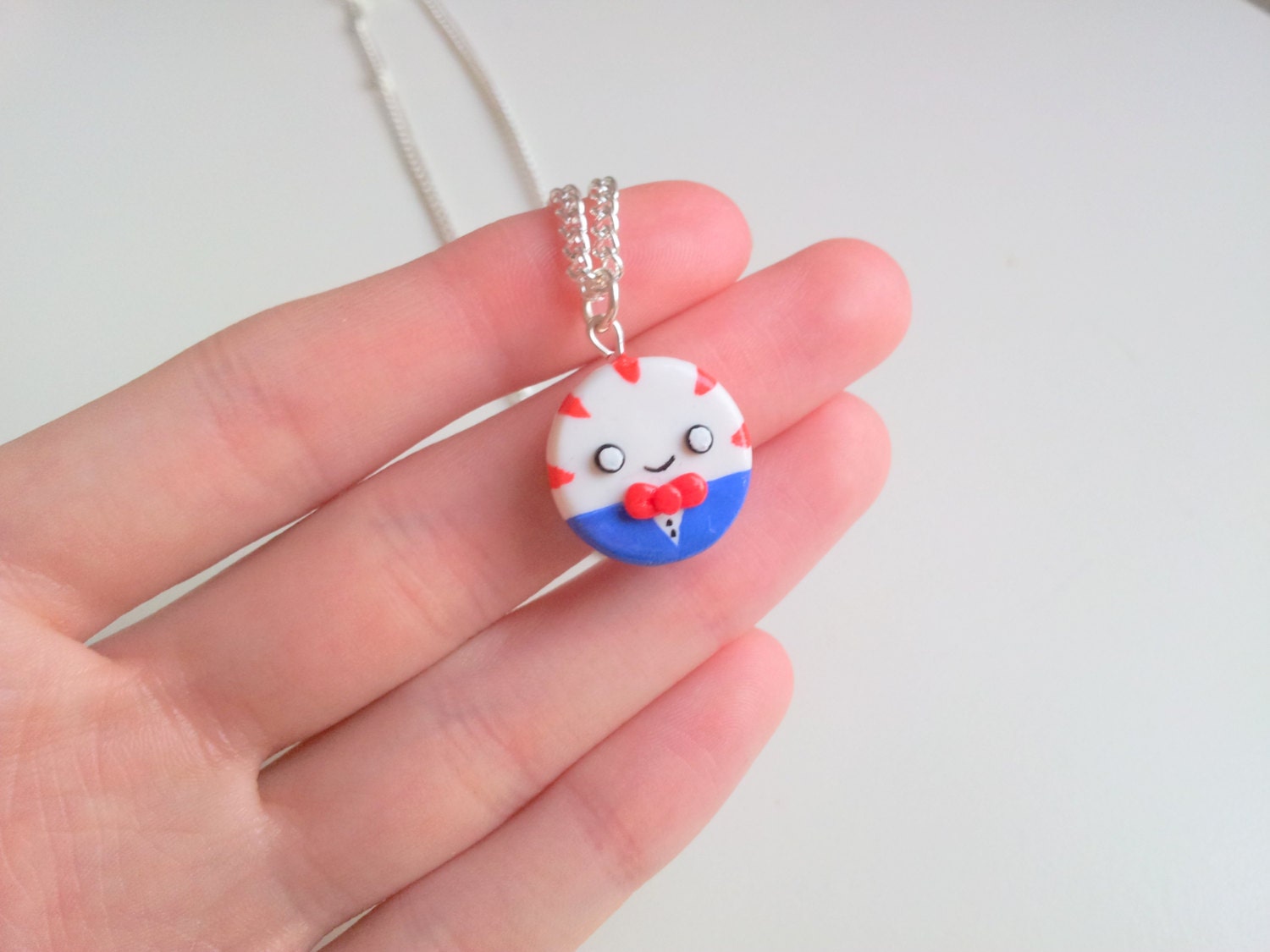 Peppermint Butler Adventure Time necklace