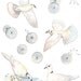 Birds wall decals - wall decor - kids wall art - kids art print