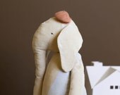 Cotton Stuffed Soft Animals - Elephant Toy - Soft Toy - Woodland nursery