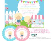 Girls Ice Cream Birthday Party Theme - Printable Invitation & Gift Tags Il_170x135