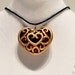 Full Heart Piece Pendant Legend of Zelda Skyward Sword Necklace Keychain