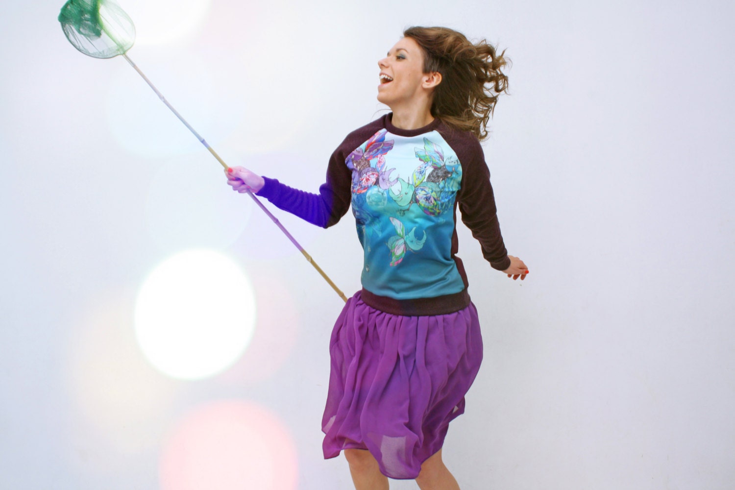 Violetmint flier- sweatshirt