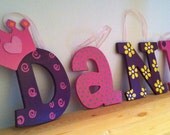 Personalized Themed Wooden Letters