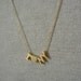 Gold Filled I Heart NY Necklace