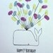 Whale Fingerprint Guest Book