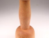 Garlic crusher - honey locust - handmade unique garlic press
