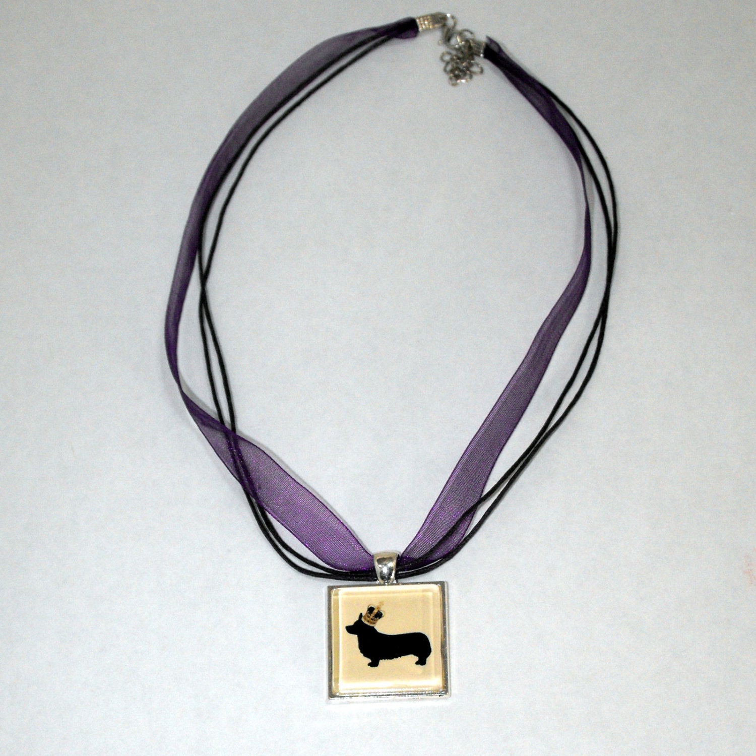 Corgi Dog Pendant Necklace - Jewelry for Pet Lover