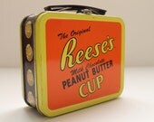 Vintage Reeses Peanut Butter Cup Miniature Lunch Box