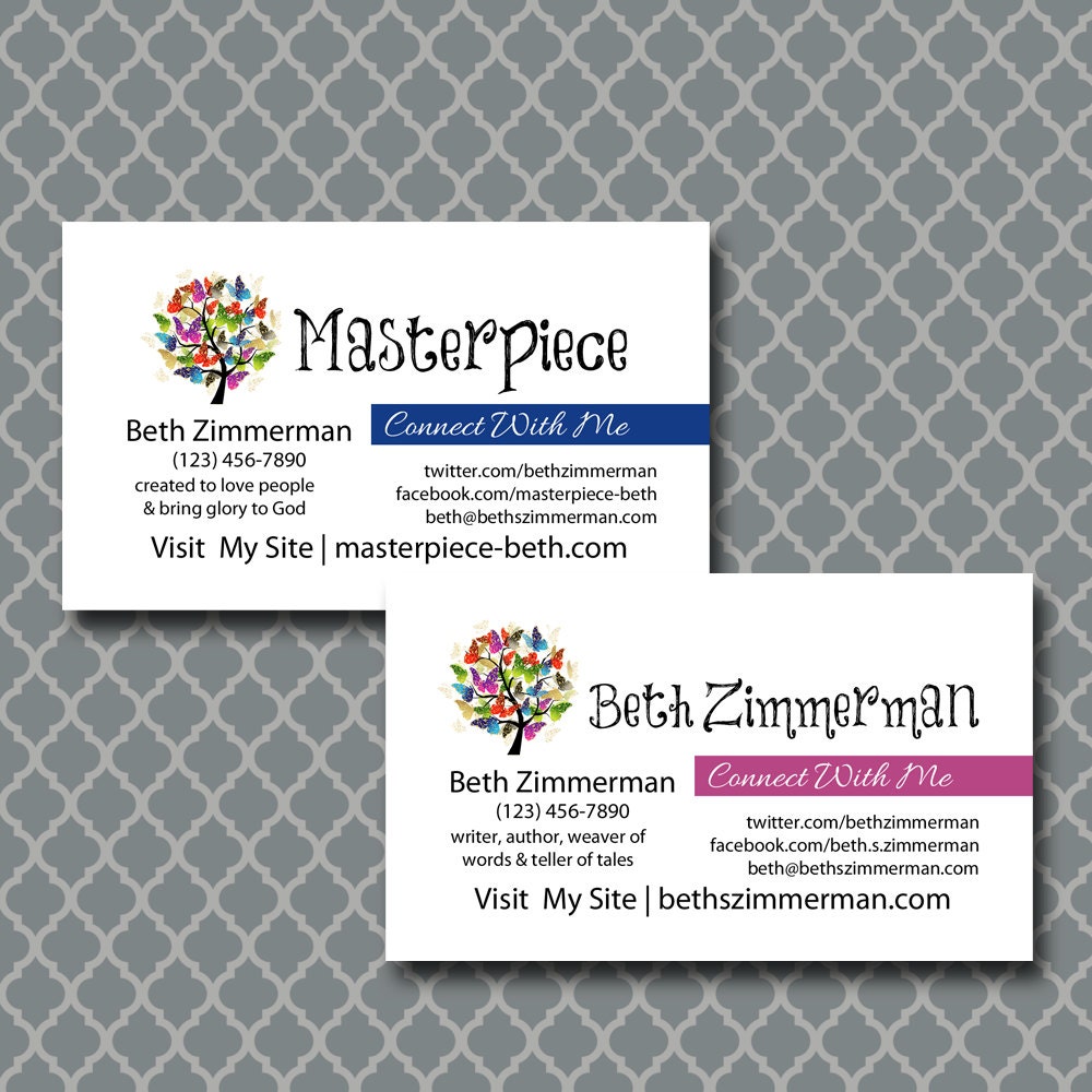 Business Card Double Sided Template