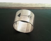 Arrow Ring - Silver Arrow Ring - Arrow Jewelry