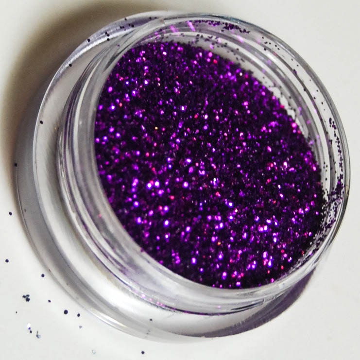 Violet Cosmetic Glitter - Purple  - 3 Gram  Jar