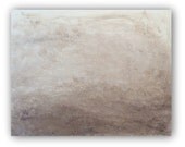 FREE SHIPPING Calming Unique Soft Sky Landscape Tan Beige Gray Large Abstract Painting "The Beach" Original Art