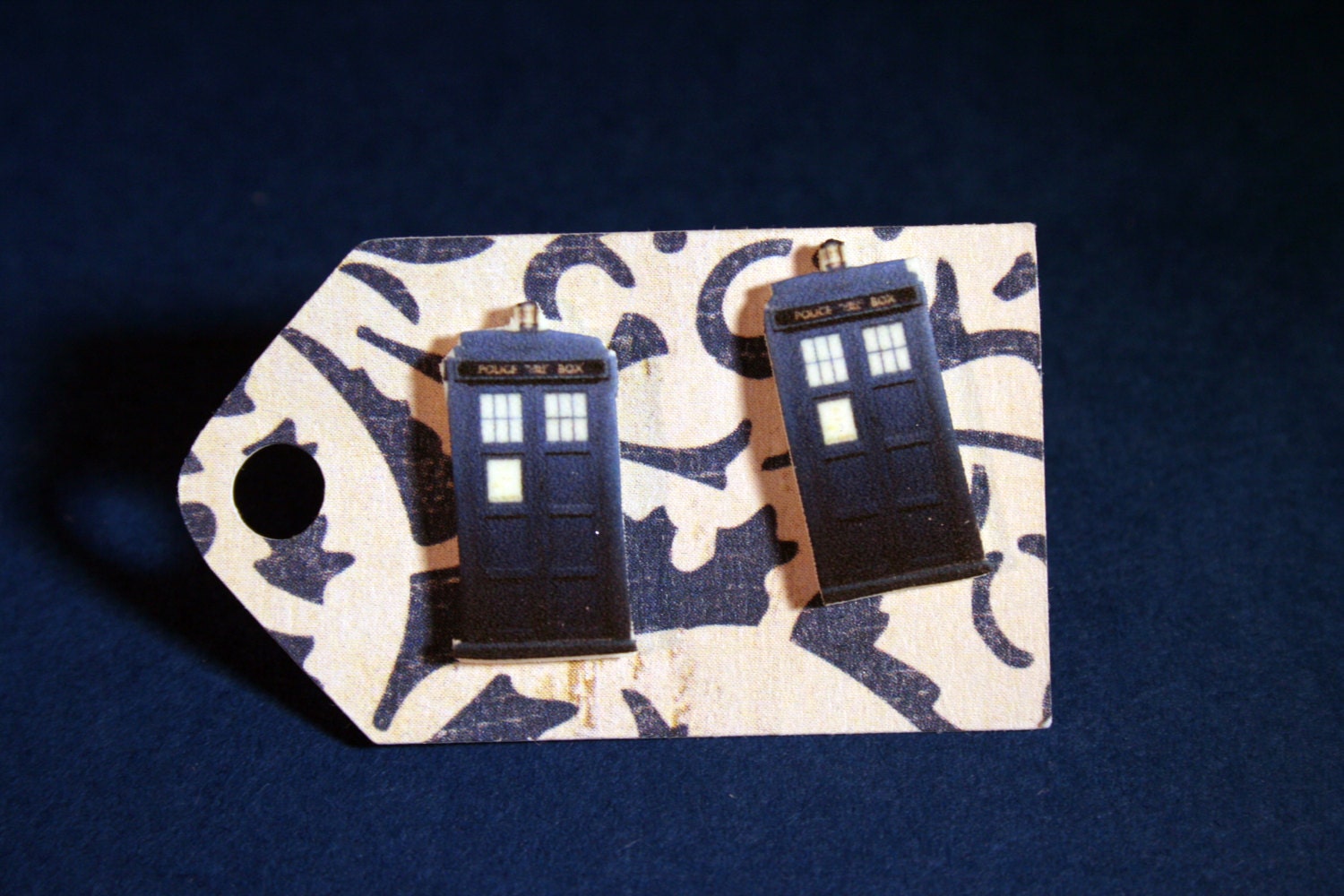 Tardis Studs