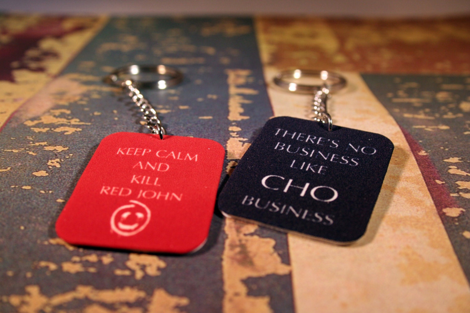 Mentalist Key Chains two Styles