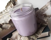 Relaxation Soy Candle - Lavender scented Soy Candle -- 6 ounce Flint Style Jar