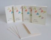 Set of Birthday Cards with Envelopes