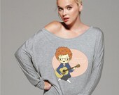 Kiss Me Ed Sheeran Cartoon NEW STYLE Tank OR Long Sleeve