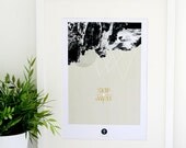 Geometric - Skip Away - Poster  (photography&digital illustration)