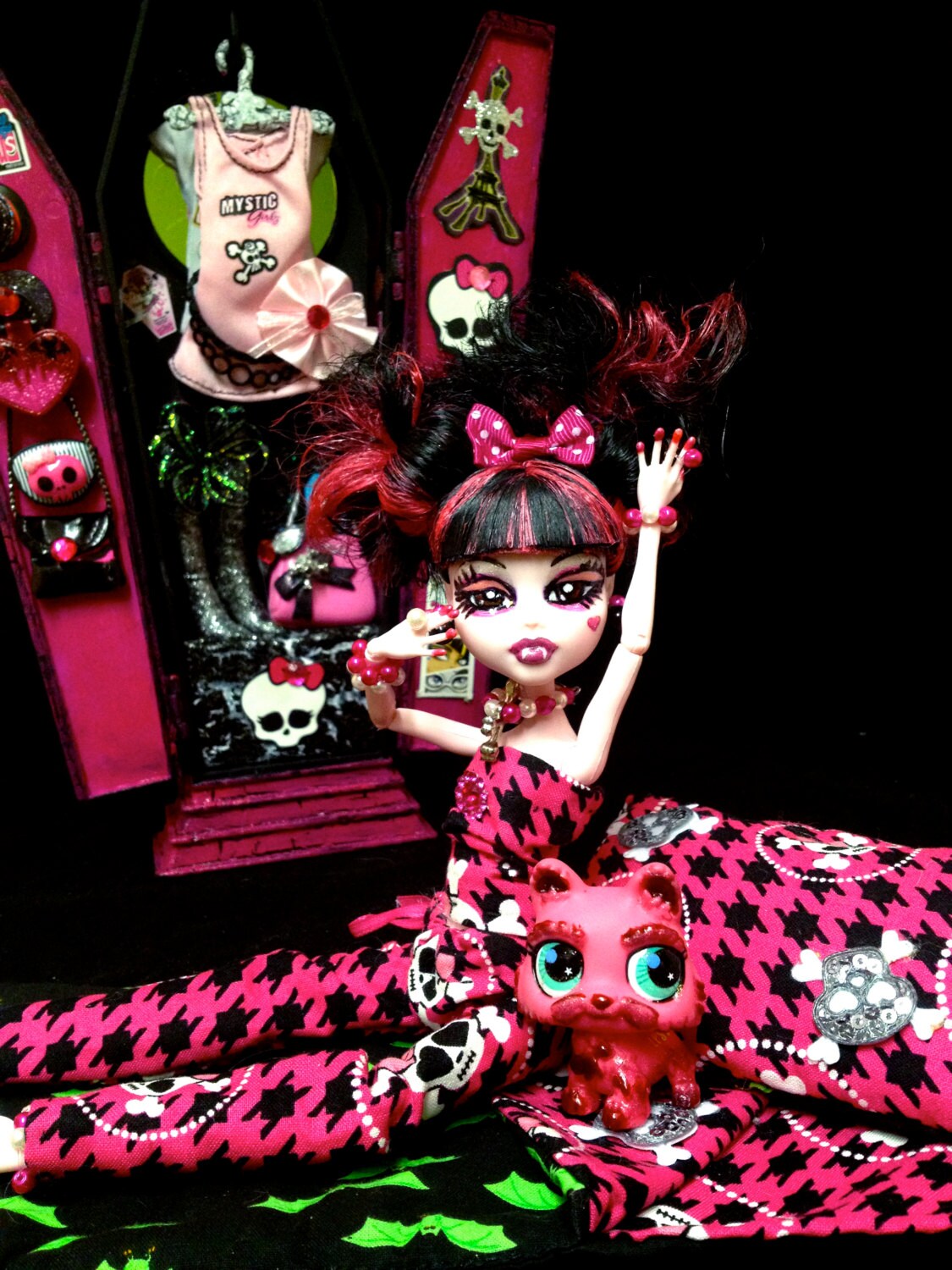 monster high draculaura pet