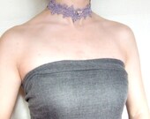 SALE silver grey floral lace choker  Victorian necklace romantic rose beaded retro pearl beaded wedding party womens jewelry
