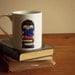 Big Mug "I like big books and I cannot lie" - hand painted in Italy - READY TO SHIP