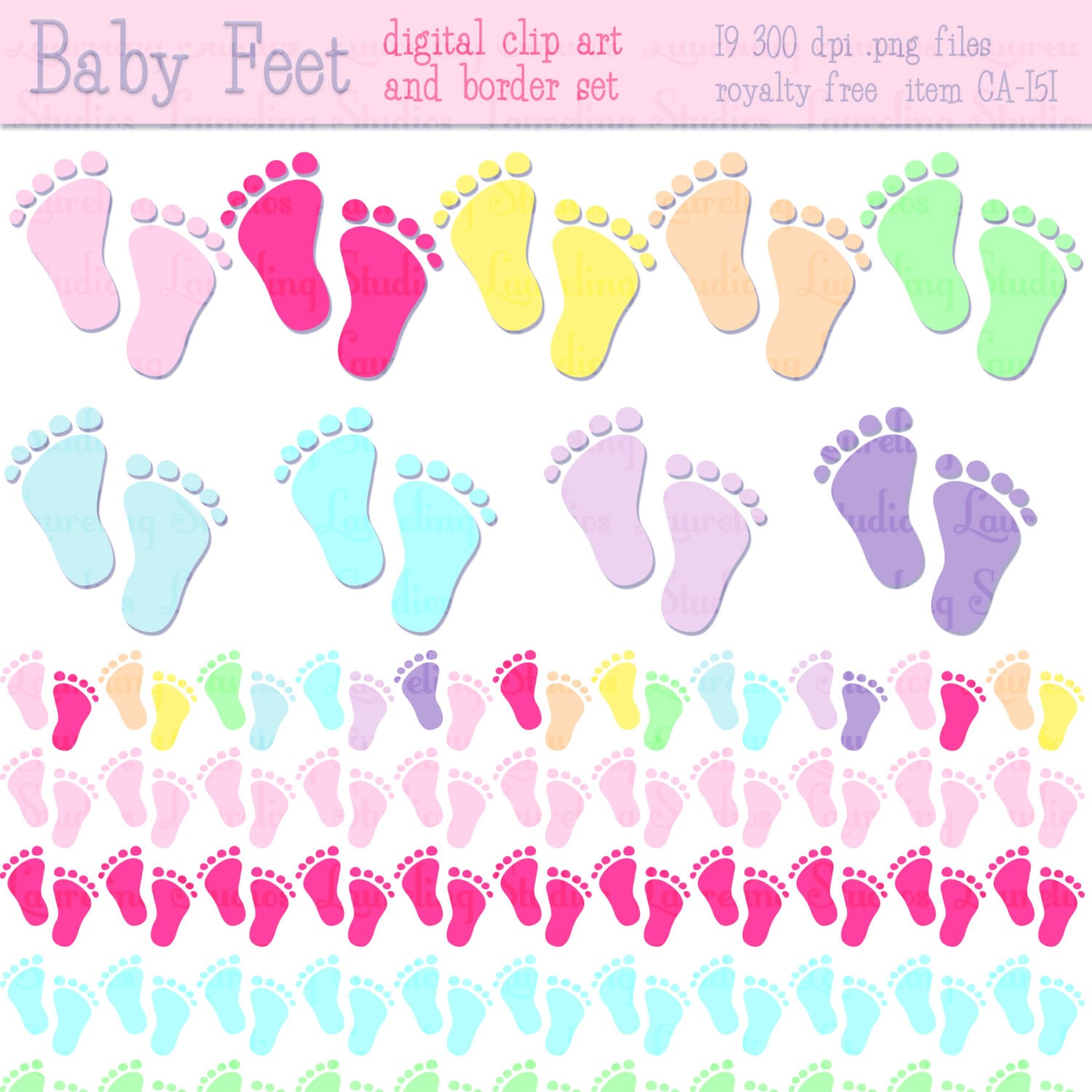 baby shower invitation border clip art - photo #25