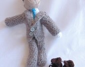 The Faceless Man Crochet Doll