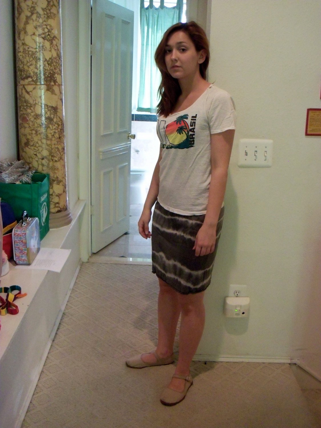 Vintage 70s Slip Dress --...
