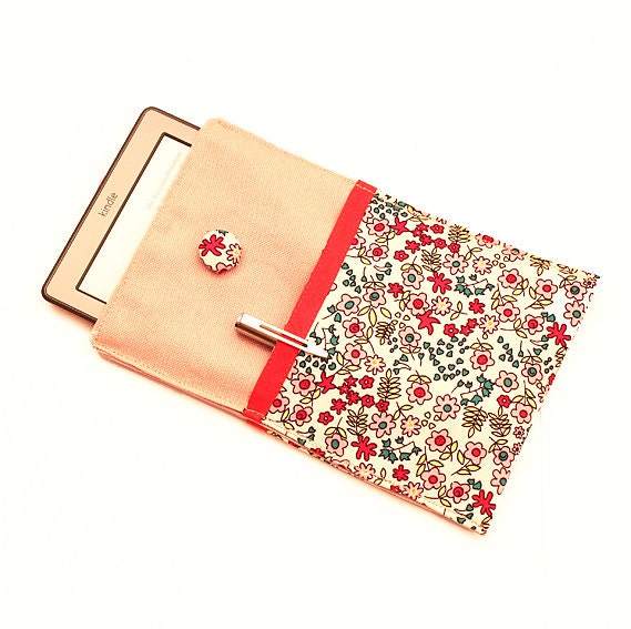 Ereader cover pattern - Kindle Kobo Nook Sony case - easy PDF tutorial