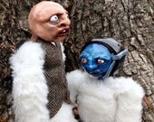 Same Love OOAK Art Doll Photo Strange Monsters