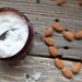 Essential Oil Vanilla Almond Sugar Scrub - Coconut Oil, 8 ounce "Almendra" All Natural